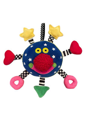 Manhattan Toy Whoozit Activity Sensory Plush Travel Squeaker Rattle Crinkle 2016